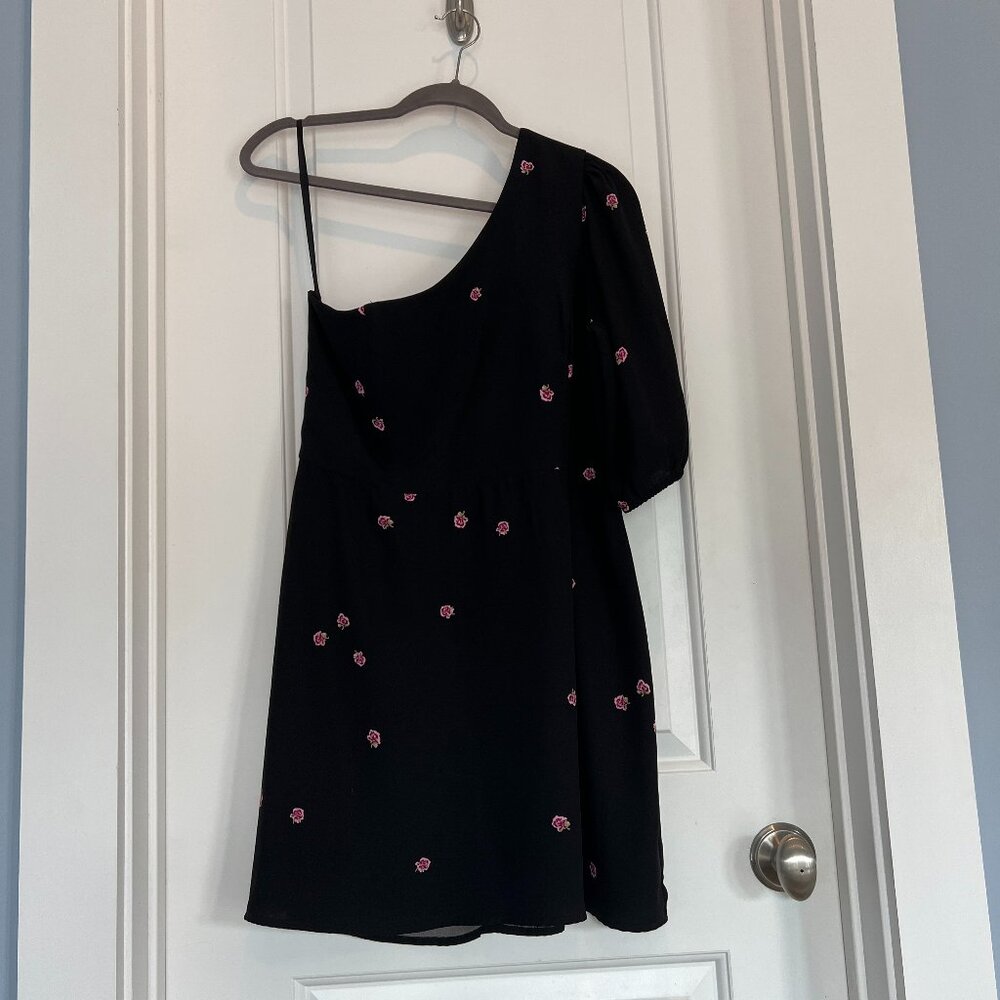 Park & Fifth One Shoulder Dress in Rosebud